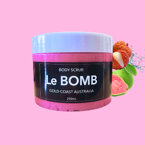 LYCHEE & GUAVA BODY SCRUB