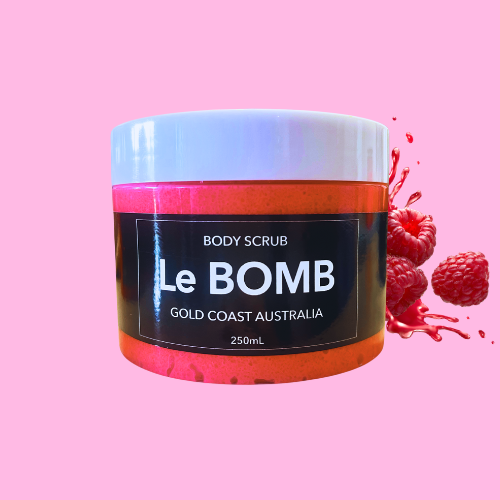 RASPBERRY CREAM BODY SCRUB